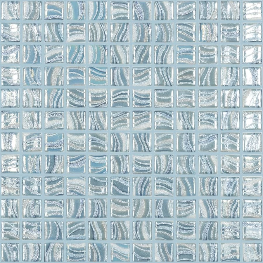 Стеклянная мозаика Vidrepur Glitter Sky 25x25 7801 31,7х31,7 см