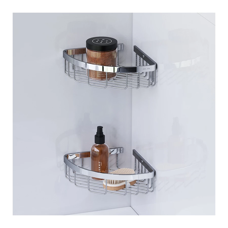 Корзина для душа Am Pm Sense L угловая A7452200