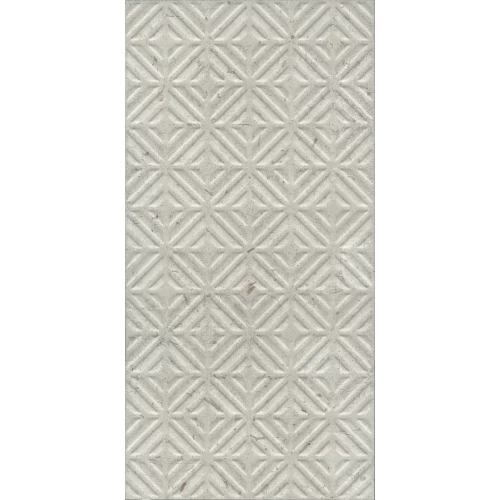 Плитка настенная Kerama Marazzi Карму структура матовый обрезной серый светлый 30х60 см