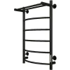 Полотенцесушитель электрический Aringa Берген черный AR03007BL 80х50 см