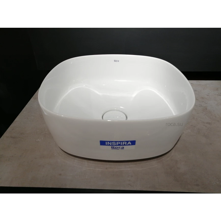 Раковина Roca Inspira Soft накладная 327502000 37x37 см