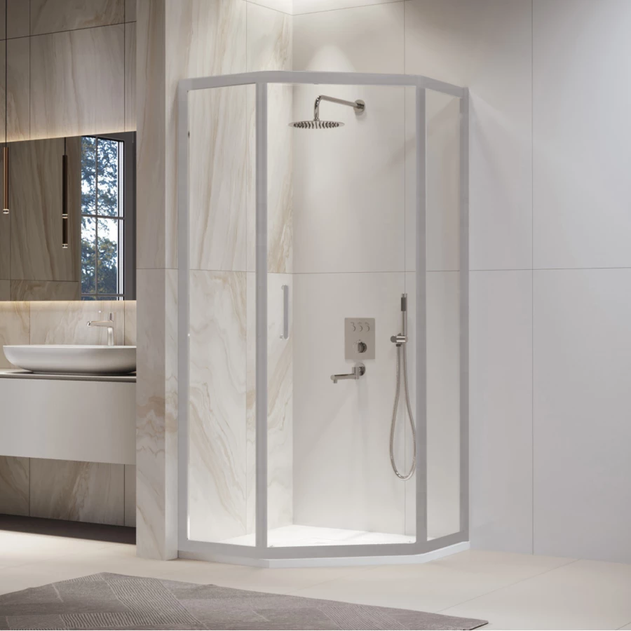 Душевой уголок RGW PA-86S Прозрачное 38088600-111 100х100 см