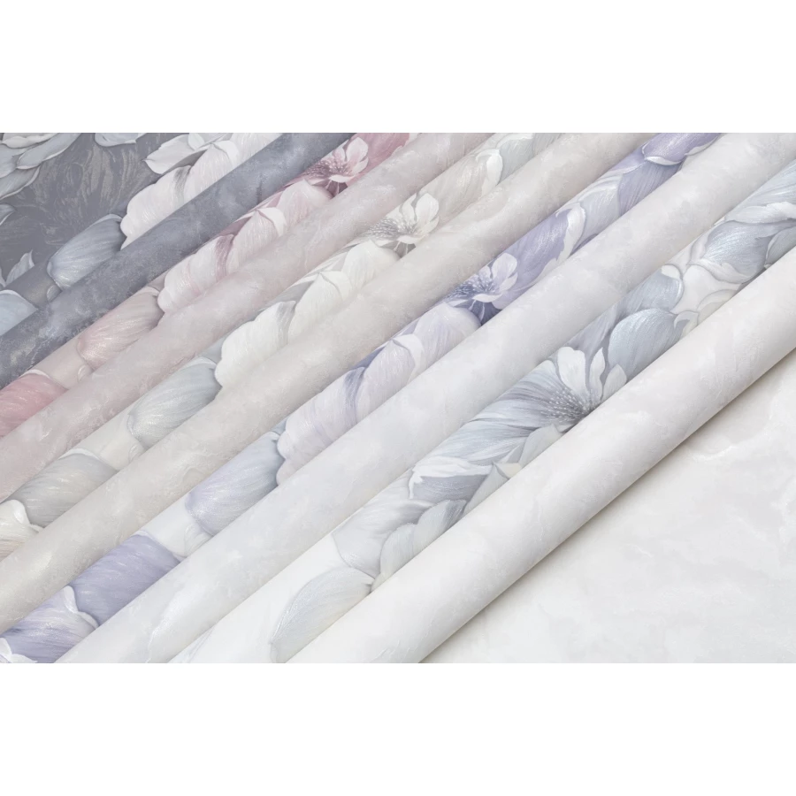 Обои флизелиновые Palitra Life Lorena серые PL72373-14 1,06х10,05 м