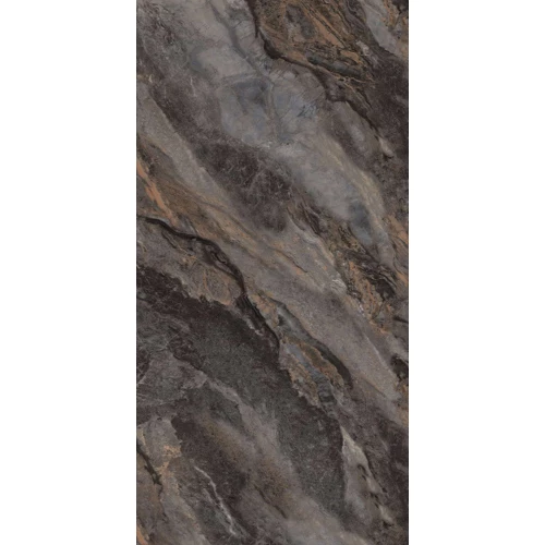 Керамогранит Zibo Fusure Hong Kong Marble Brown Gold Glitter G126063G 120х60 см