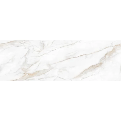 Керамогранит Motto 15mm Diamond Gold Glossy глянцевый белый N100142 240х80 см