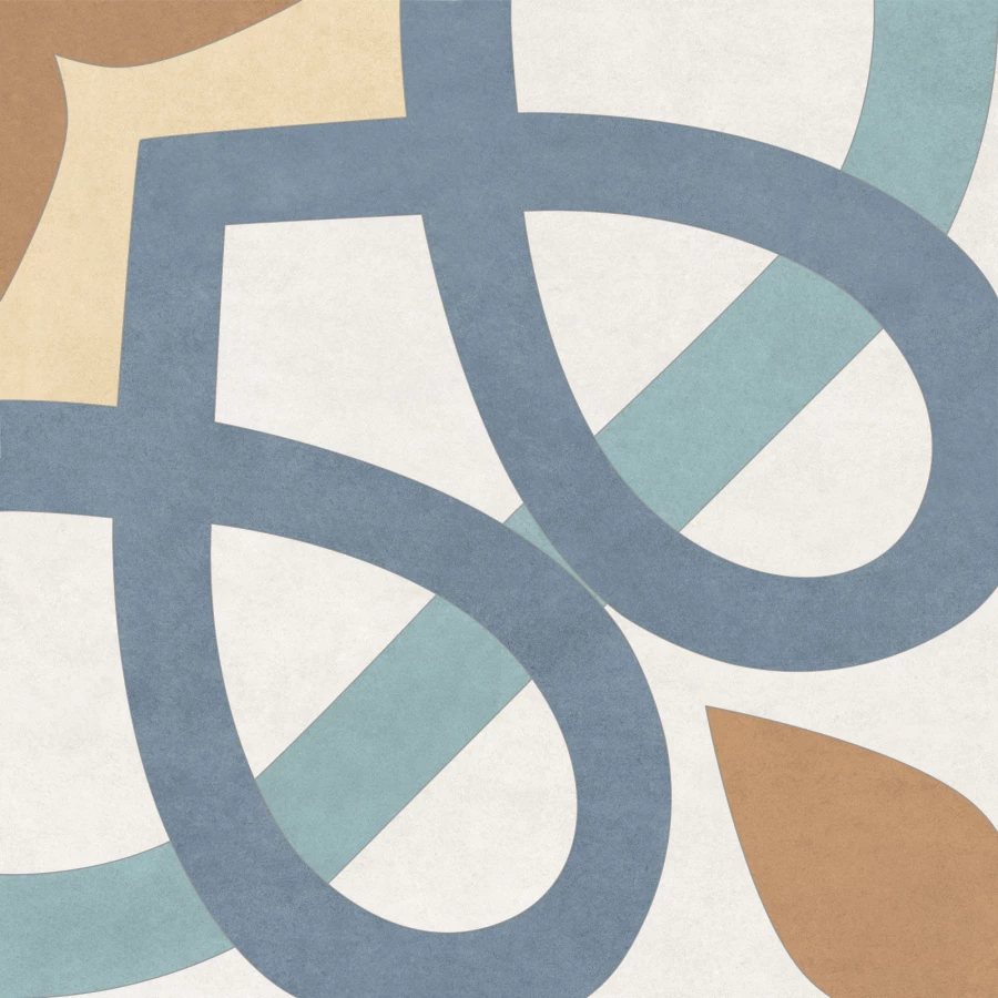 Керамогранит New Trend Design Art Mix 4 матовый многоцветный GP2020DMX55 20х20 см