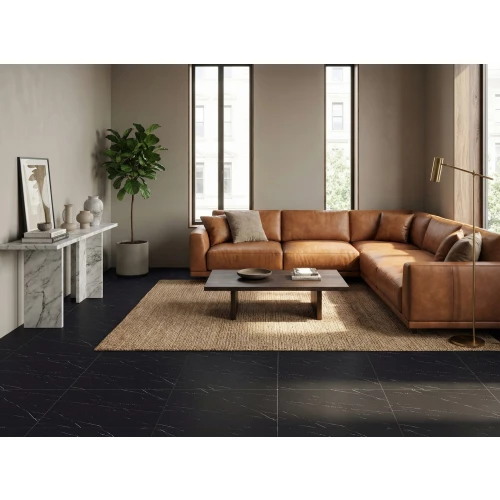 Керамогранит Vizavi Монохром матовый черный ZA-B60911 60х60 см