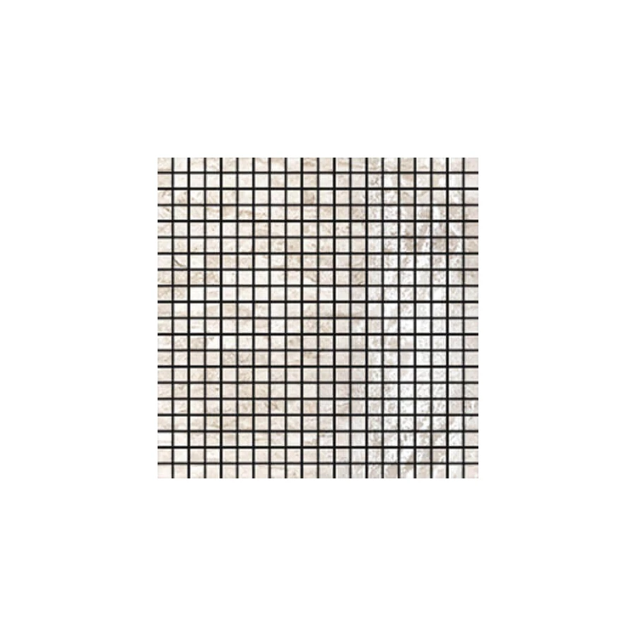 Мозаика Cerdomus Hiros чип 29.7*29.7 Bianco глянцевая бежевая 31.5х31.5 см