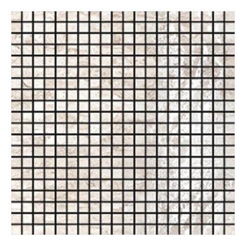 Мозаика Cerdomus Hiros чип 29.7*29.7 Bianco глянцевая бежевая 31.5х31.5 см