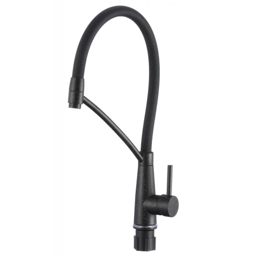 Смеситель Fmark для кухонной мойки черный FS8255-H