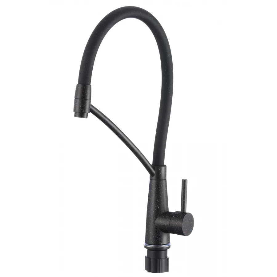 Смеситель Fmark для кухонной мойки черный FS8255-H