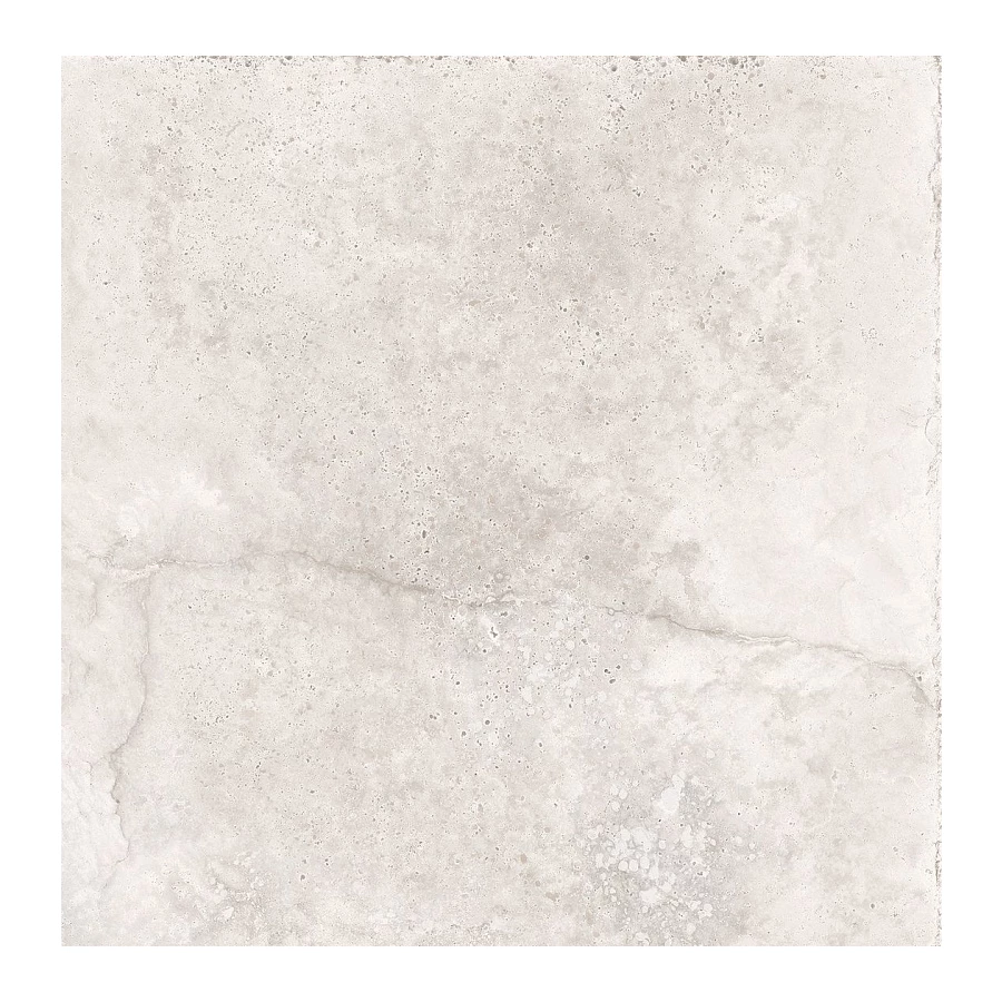 Керамогранит Granoland Richmond Travertine Ash матовый светло-серый 60х60 см