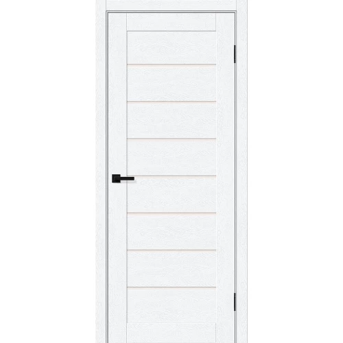 Межкомнатная дверь Bravo Браво-22 200x60 экошпон Bravo X полотно Magic Fog цвет White Silkwood