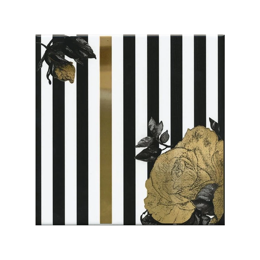 Декор Kerama Marazzi Этуаль Цветок белый 15х15 см