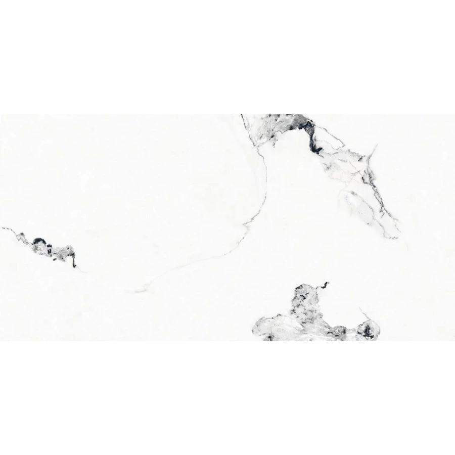 Керамогранит Belleza Керамогранит G1011 глянцевый белый 120х60 см