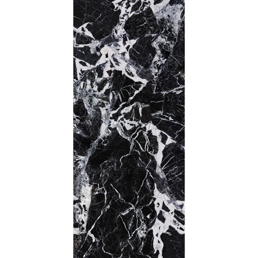 Керамогранит StaroSlabs Matt Nero Napoleon матовый черный 80185749 280х120 см