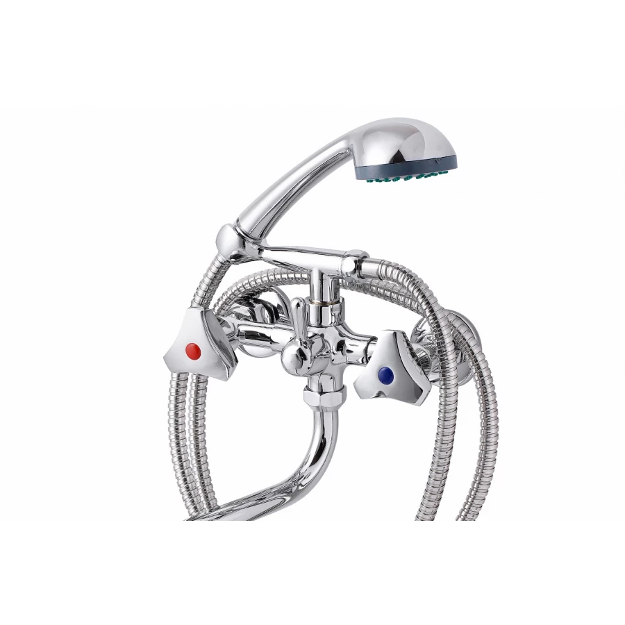 Смеситель для ванны с душем ПСМ-Профсан PSM-165-К80 СТАНДАРТ-А тип См-ВУДРНШлА хром