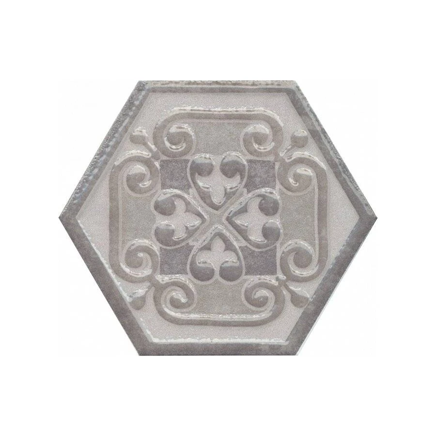 Керамогранит Kerama Marazzi Тюрен Вставка матовая серая HGD\A294\SG1010 12х10,4 см