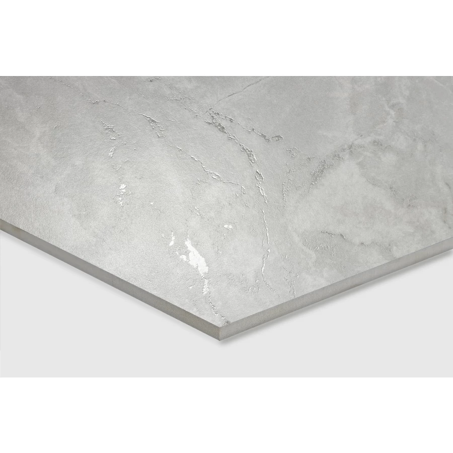 Керамогранит Creanza Bolivia Ice Carving светло-серый CZ-CR02-B 160х80 см