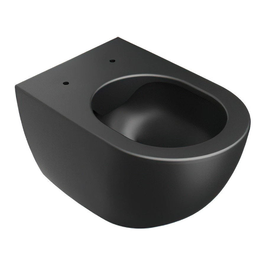 Унитаз подвесной Ravak Uni Chrome RimOFF безободковый Черный X01794