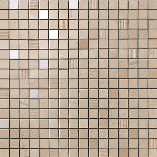 Мозаика Atlas Concorde Марвел Беиге Мыстеры Мосаиc / Marvel Beige Mystery Mosaic глянцевая бежевая ASCQ 30,5х30,5 см