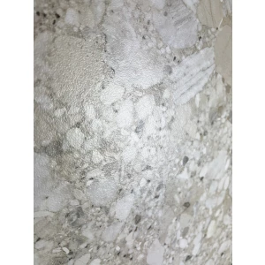 Керамогранит Creanza Gliato Terrazzo Solido матовый с микрогранулами светло-серый SL1001-A 120х60 см