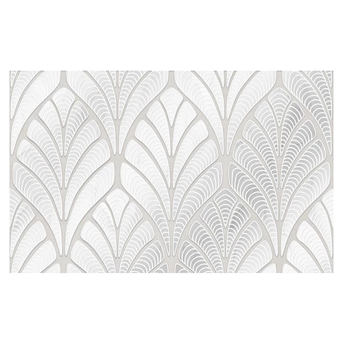 Декор Шахтинская плитка Лилит серый 01 25х40 см