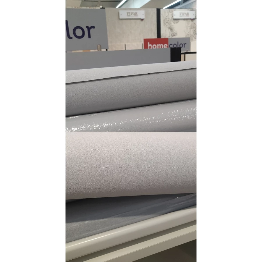 Обои флизелиновые Palitra Home HomeColor Evolution Monochrome Darling серые HC71822-41 1,06х10,05 м