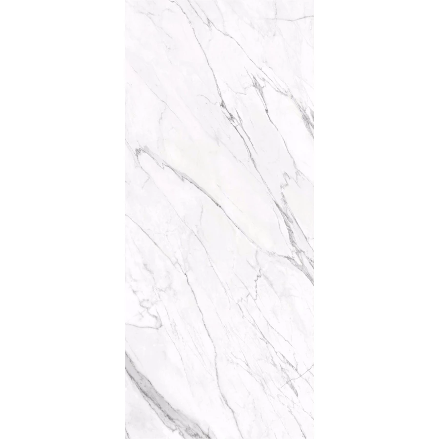 Керамогранит Supergres Purity Of Marble Statuario Silk белый STSK 278х120 см
