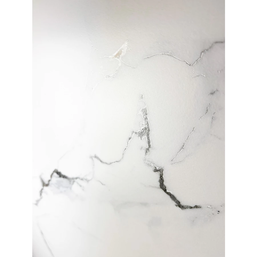 Керамогранит Creanza Galaxy Statuario Carving белый CZ-CR03-B 160х80 см