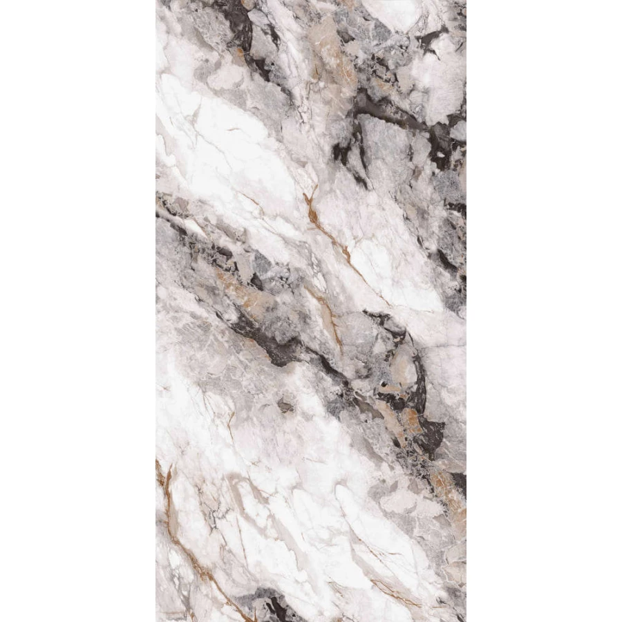 Керамогранит Zibo Fusure Pekin Marble Gold Glitter G126018G 120х60 см