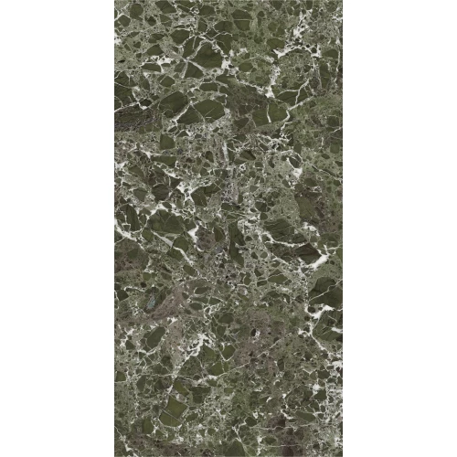 Керамогранит StaroSlabs Full Body Peacock Verde Texture зеленый 83632070 320х160 см