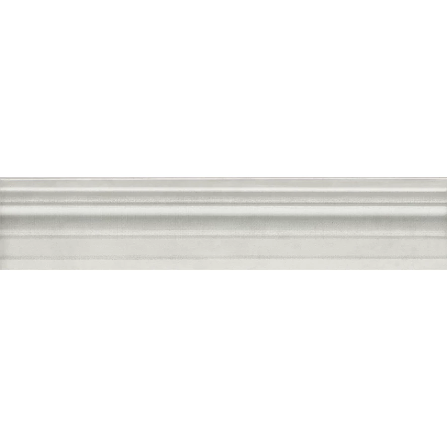 Бордюр Kerama Marazzi Левада Багет глянцевый серый светлый 25х5,5 см