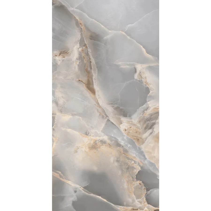 Керамогранит Arcadia Ceramica Onyx Royal Full Polished серый FP1038-A 120х60 см