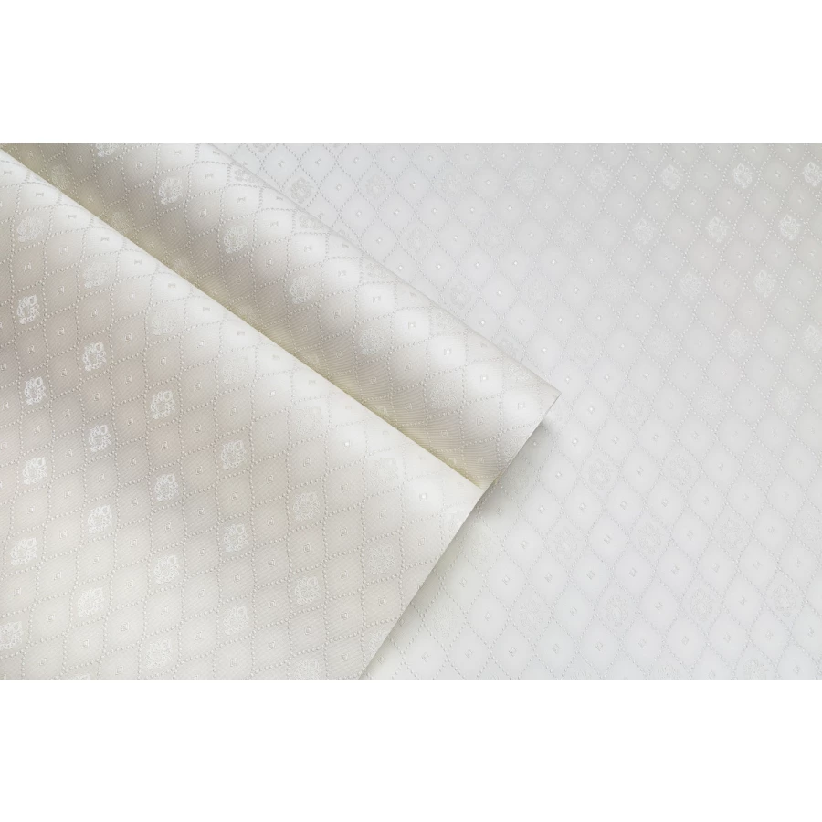 Обои флизелиновые Palitra Home HomeColor Merletto Rosalina белые HC71619-14 1,06х10,05 м