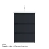 База под раковину Am Pm Gem S напольная 3 ящика графит матовый M91FSX0602GM 60 см