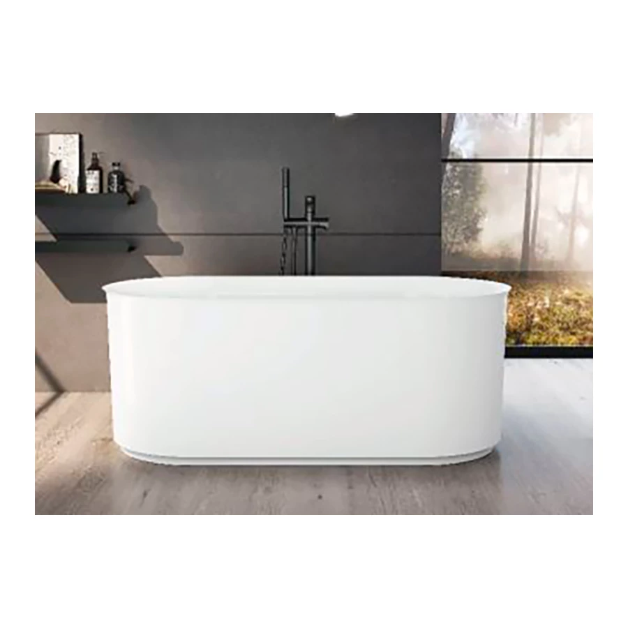 Ванна акриловая отдельностоящая Aquatek Модена В комплекте со сливом и ножками Цвет белый глянцевый AQ-1163778 1700*780*600 мм
