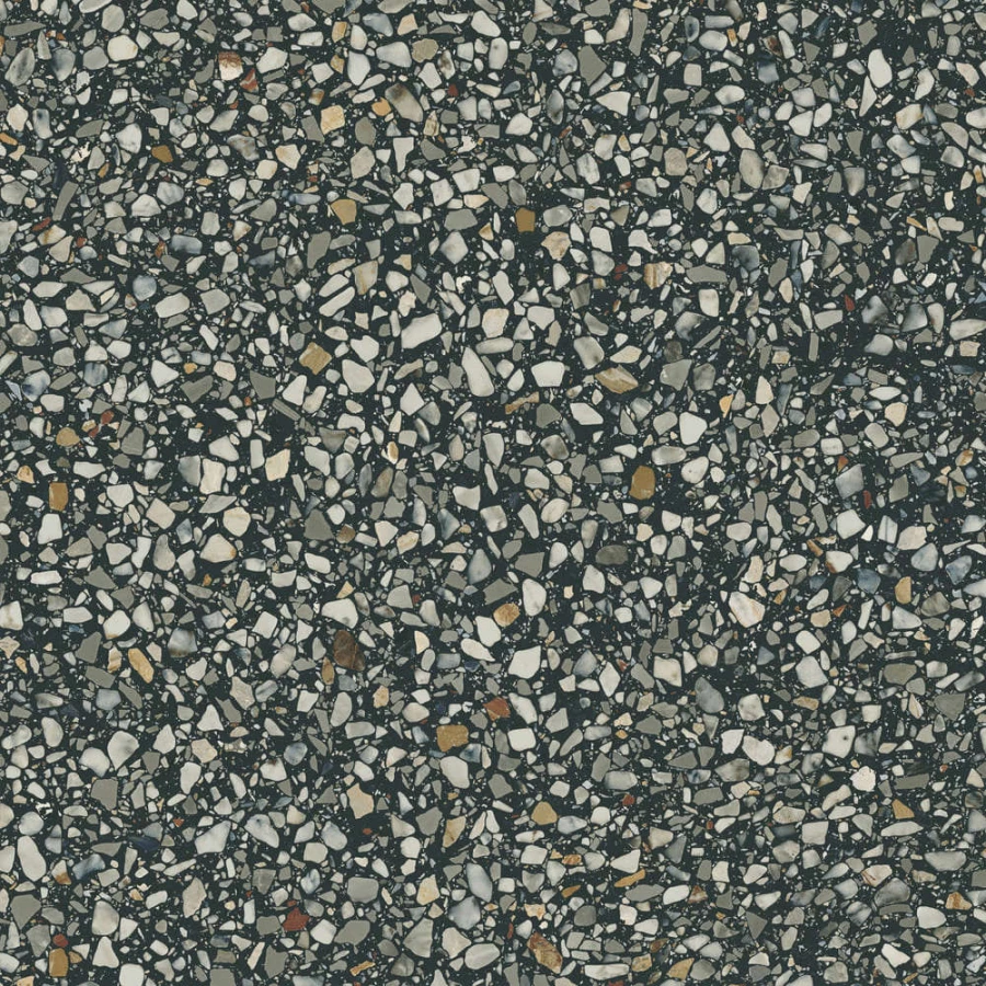 Керамогранит Kerama Marazzi Бричиола чёрный лаппатированный обрезной SG653622R 60x60 см