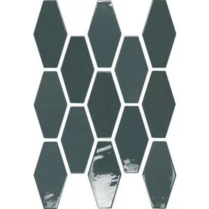 Плитка настенная Ape Ceramica Harlequin Dark Green 20х10 см