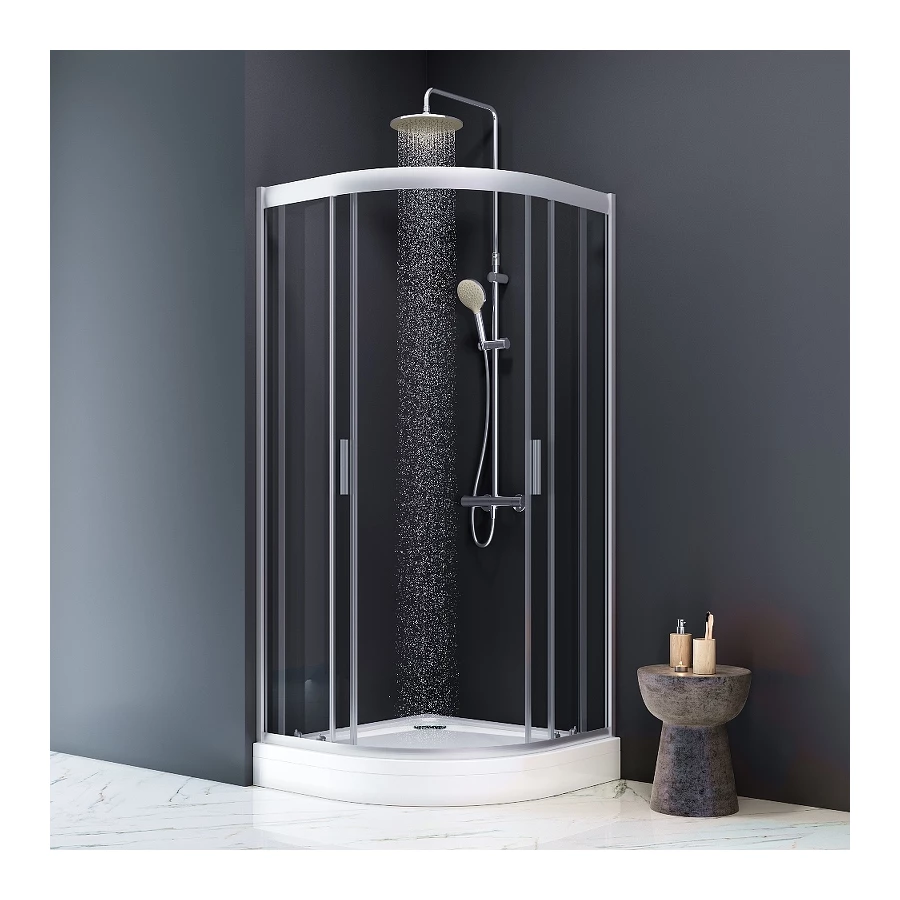 Поддон душевой Am Pm Gem с сифоном W90T-401A090W 90х90 см