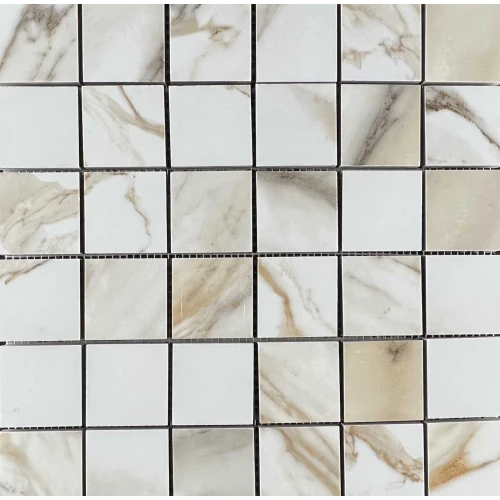 Мозаика Velsaa Calacatta Gold Mos. Paonazzo бежевый 30*30 см