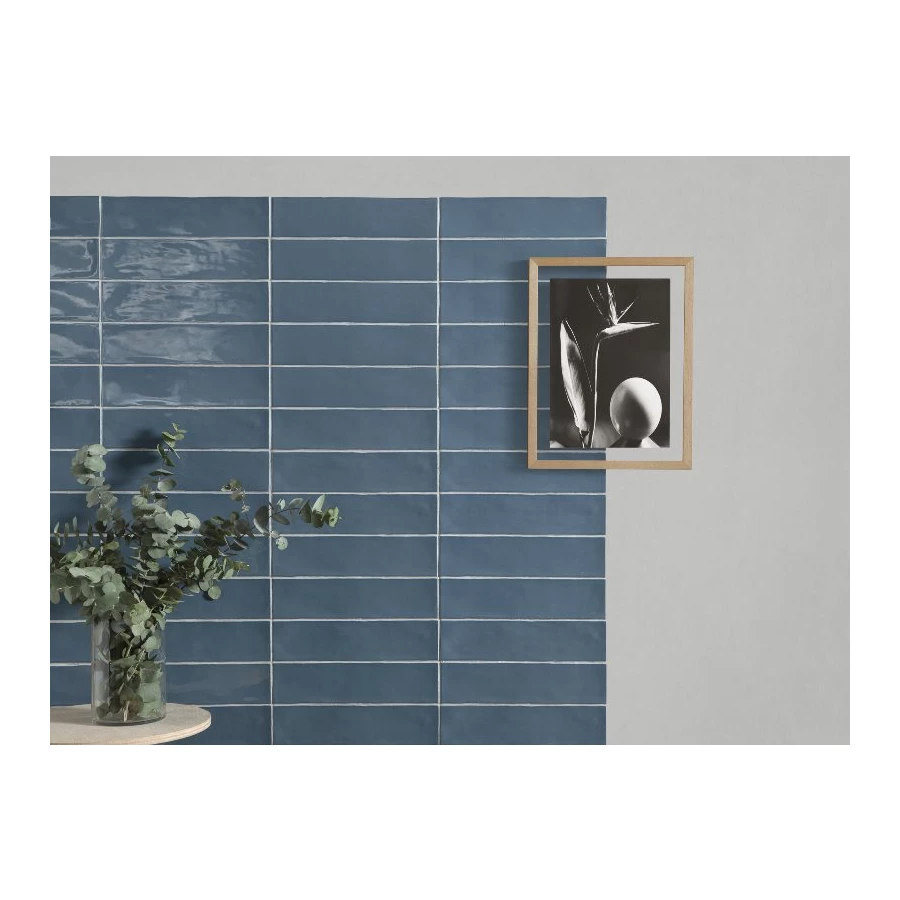 Плитка настенная Harmony Peronda Poitiers Azure глянцевая морская волна 5033521571 30х7,5 см