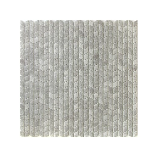 Мозаика Bonaparte Стеклянная мозаика Textill 12х6 матовая серая 30,6х30,5 см