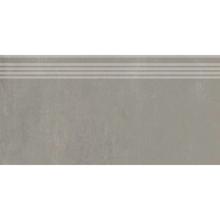 Ступень из керамогранита Kerama Marazzi Гварди матовая светло-серая SG640120R/GR 60х30 см