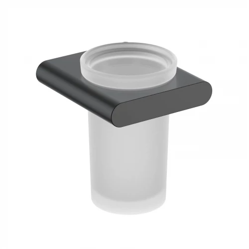 Стакан для зубных щеток Timo Luiro черный матовый 18433/03