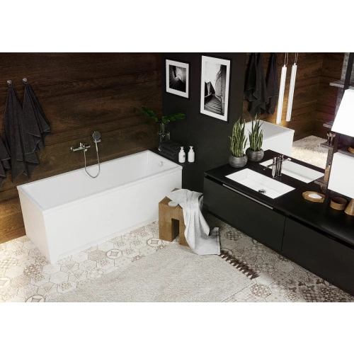 Ванна акриловая прямоугольная Aquatek Eco-friendly Лайма LAI170-0000001 170х70 см