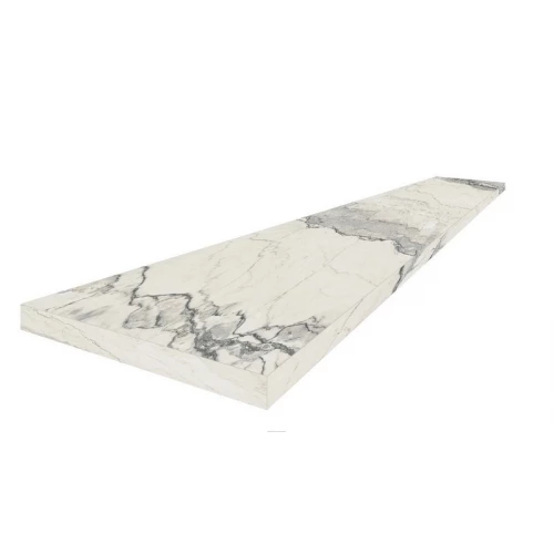 Ступень Угловая Левая ColiseumGres Canova Канова Сэнд матовая светло-серая 620070002813 60х33 см