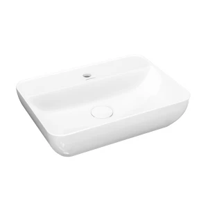 Раковина Kerama Marazzi Plaza подвесная 55 белая глянцевая PLR.wb.55.02