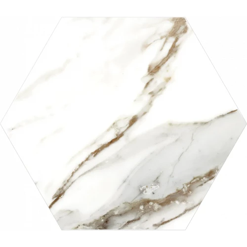 Керамогранит Oset Calacatta Gold Hex 20*24 см