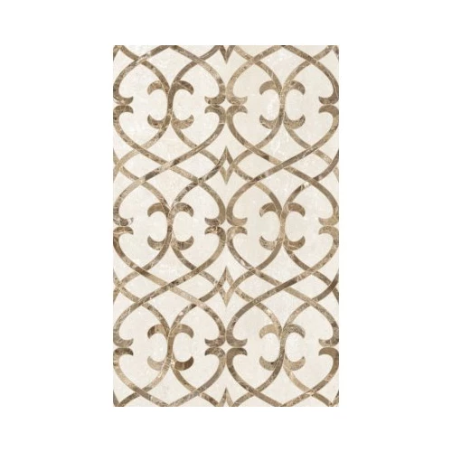 Декор Шахтинская плитка Глория бежевый 01 25х40